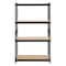 Lorell 2,300 lb Capacity Riveted Steel Shelving Recycled 59696 - alternate 4